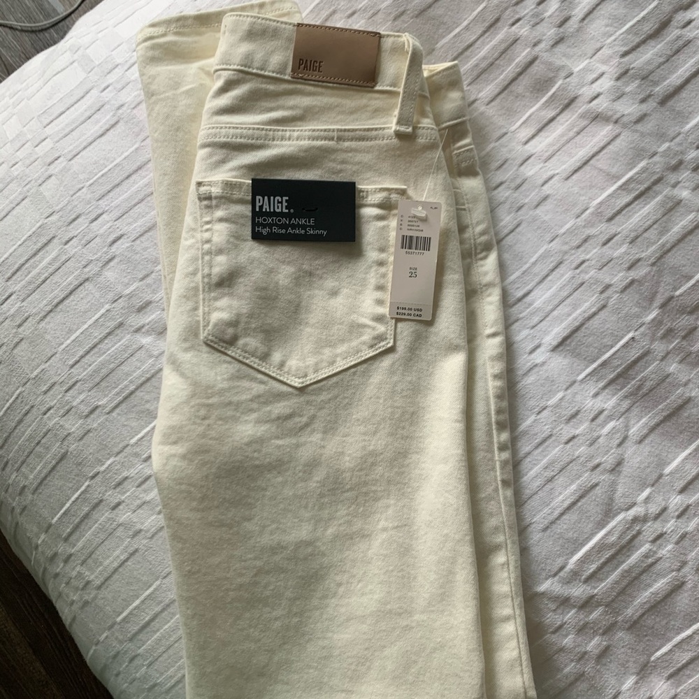 Paige White Skinny Jeans